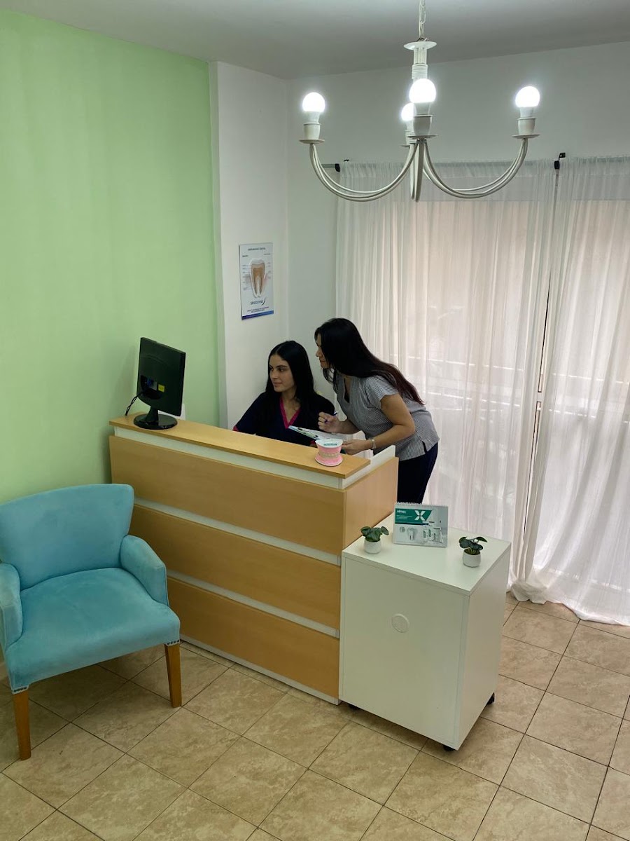 Recepción de la clínica